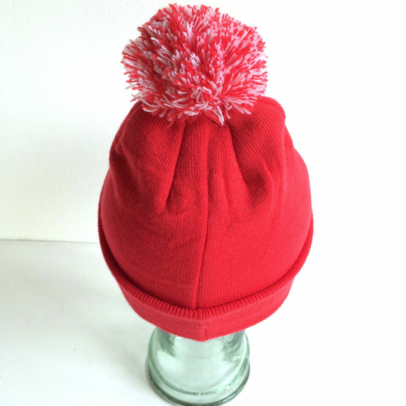 Air Canada Winter Ski Toque Knit Pom Beanie Hat - Picture 3 of 6